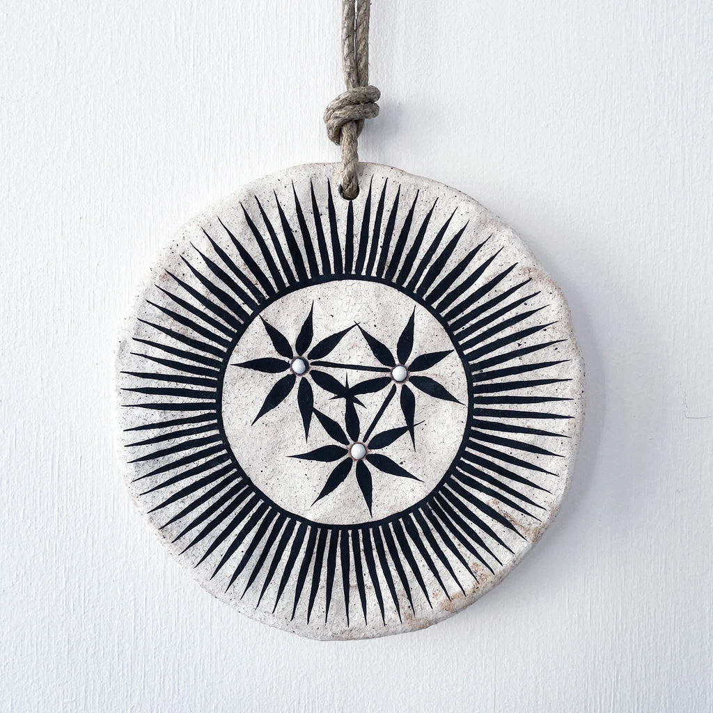 Large Round Ornament, New Sun Constellations