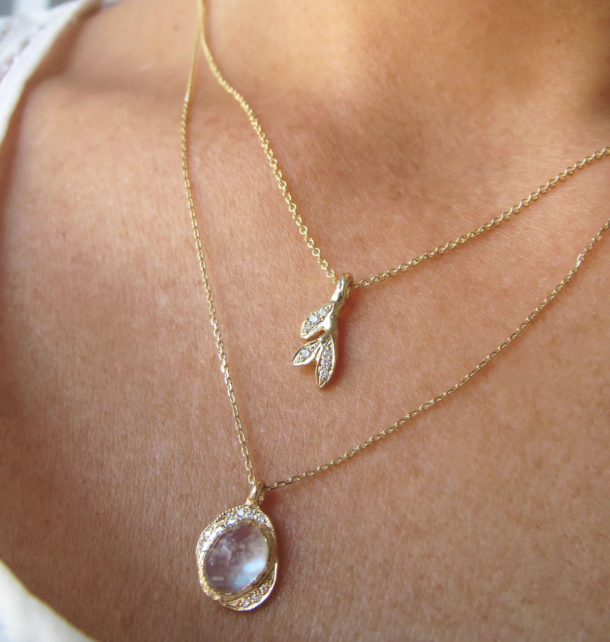 Oasis Moonstone Necklace