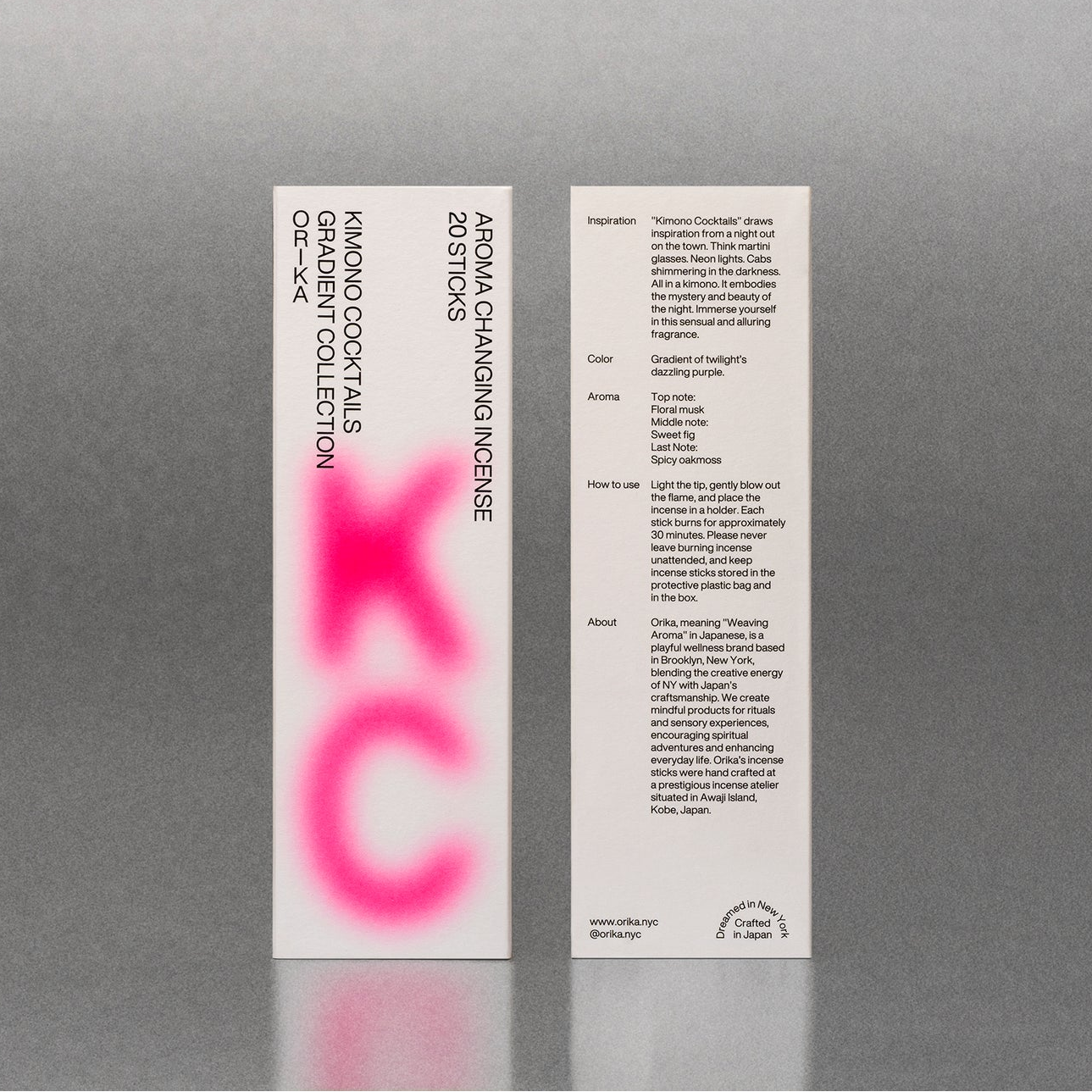 Kimono Cocktails: Fig Gradient Scent-Changing Incense