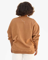 Oversized Sweatshirt, Nutmeg Ciao