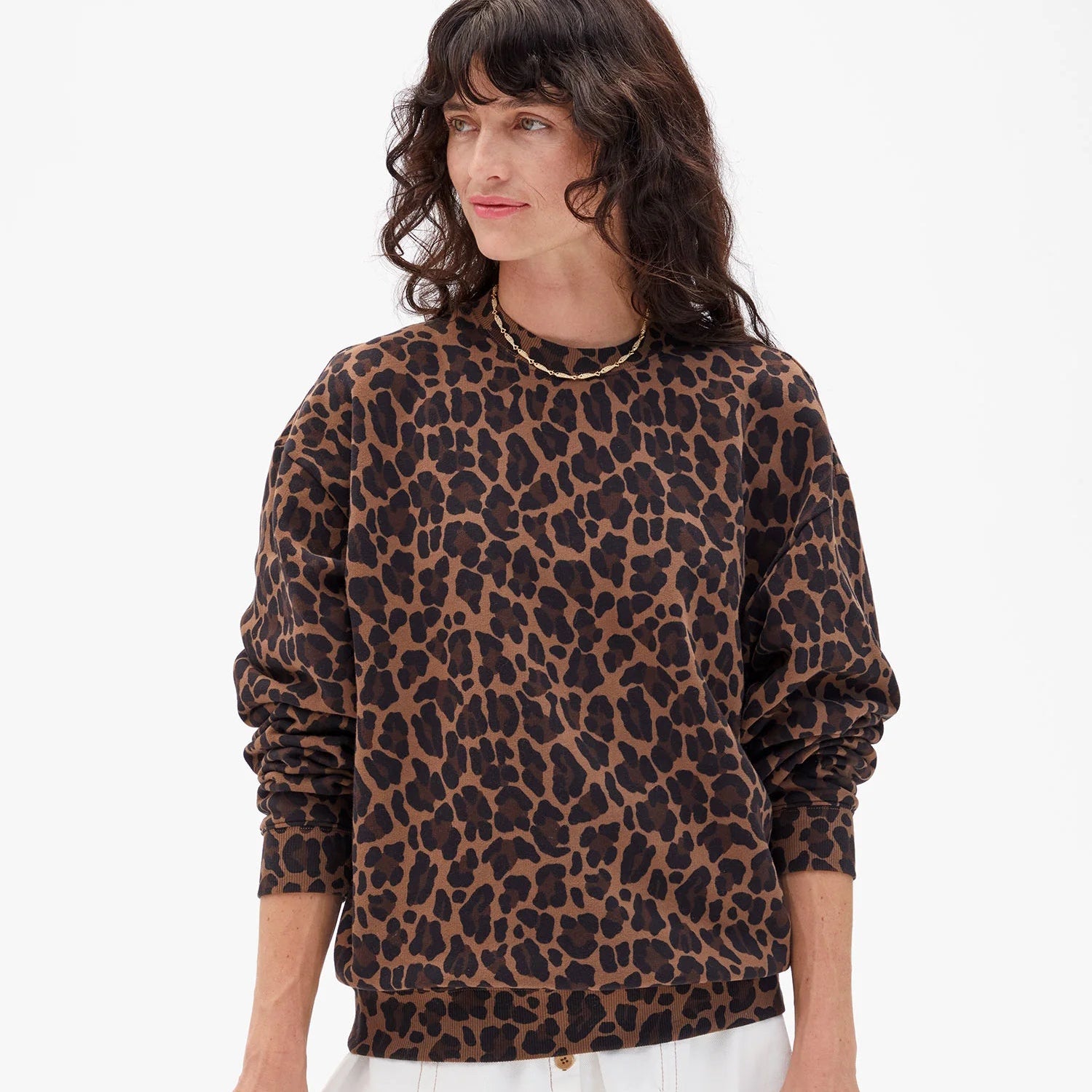Oversized Sweatshirt, Amande Double Jag