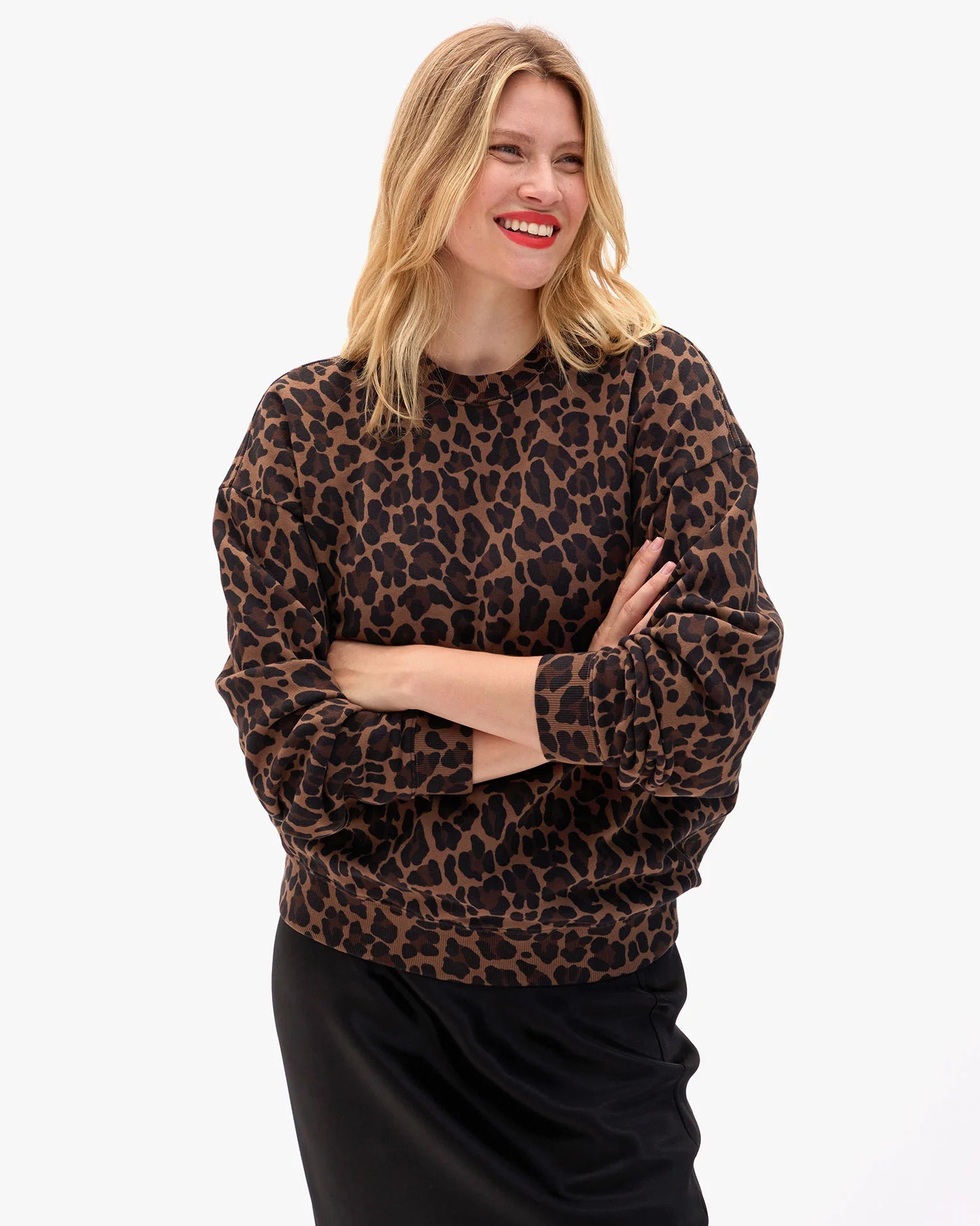 Oversized Sweatshirt, Amande Double Jag