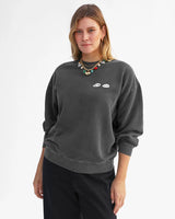 Oversized Sweatshirt, Faded Black Eyes