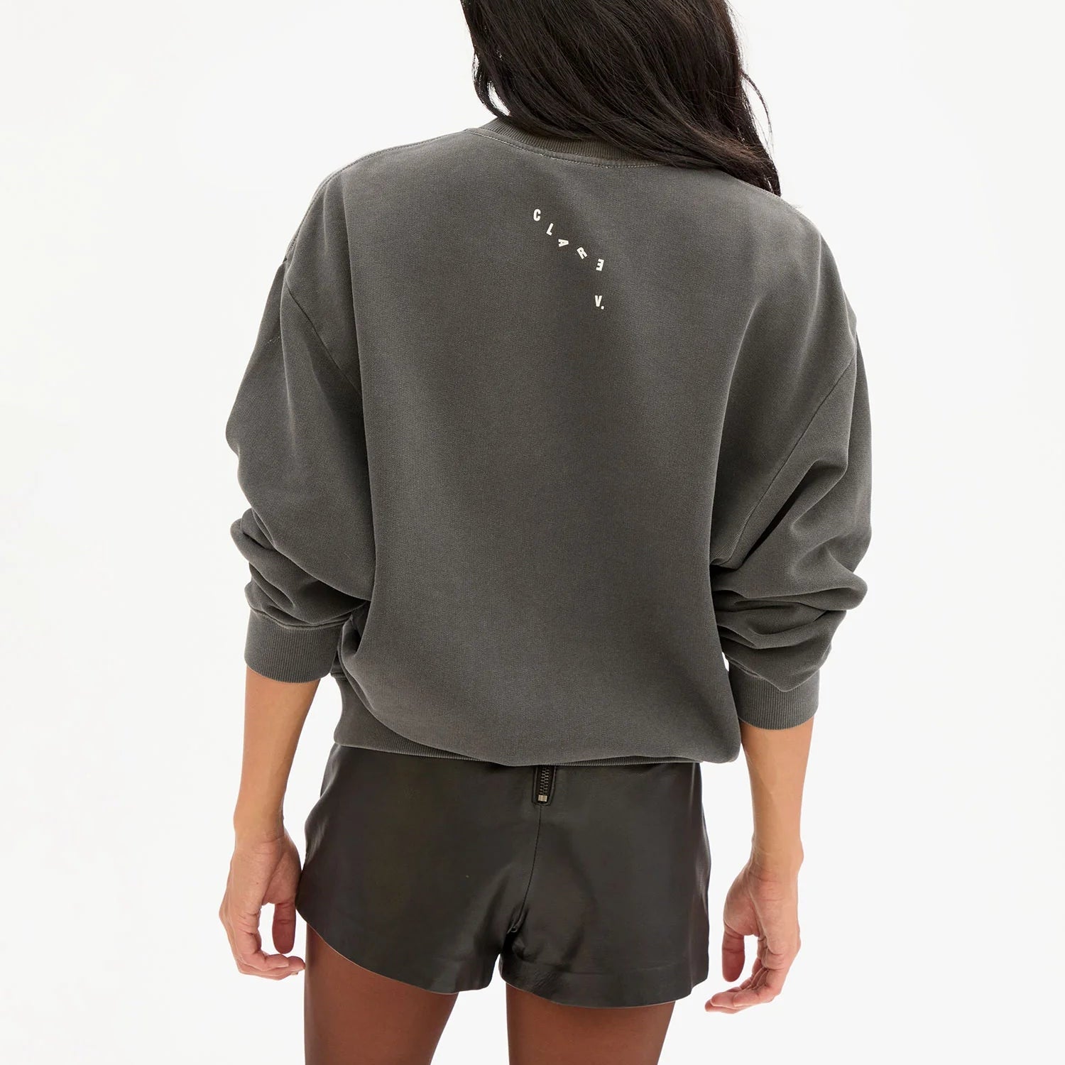 Oversized Sweatshirt, Faded Black Eyes