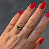 Emerald Anam Cara Ring
