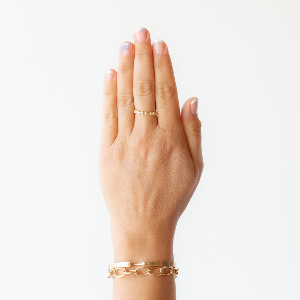 Diamond Dot Eternity Ring