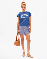 Classic Tee, French Blue Liberez Les Sardines