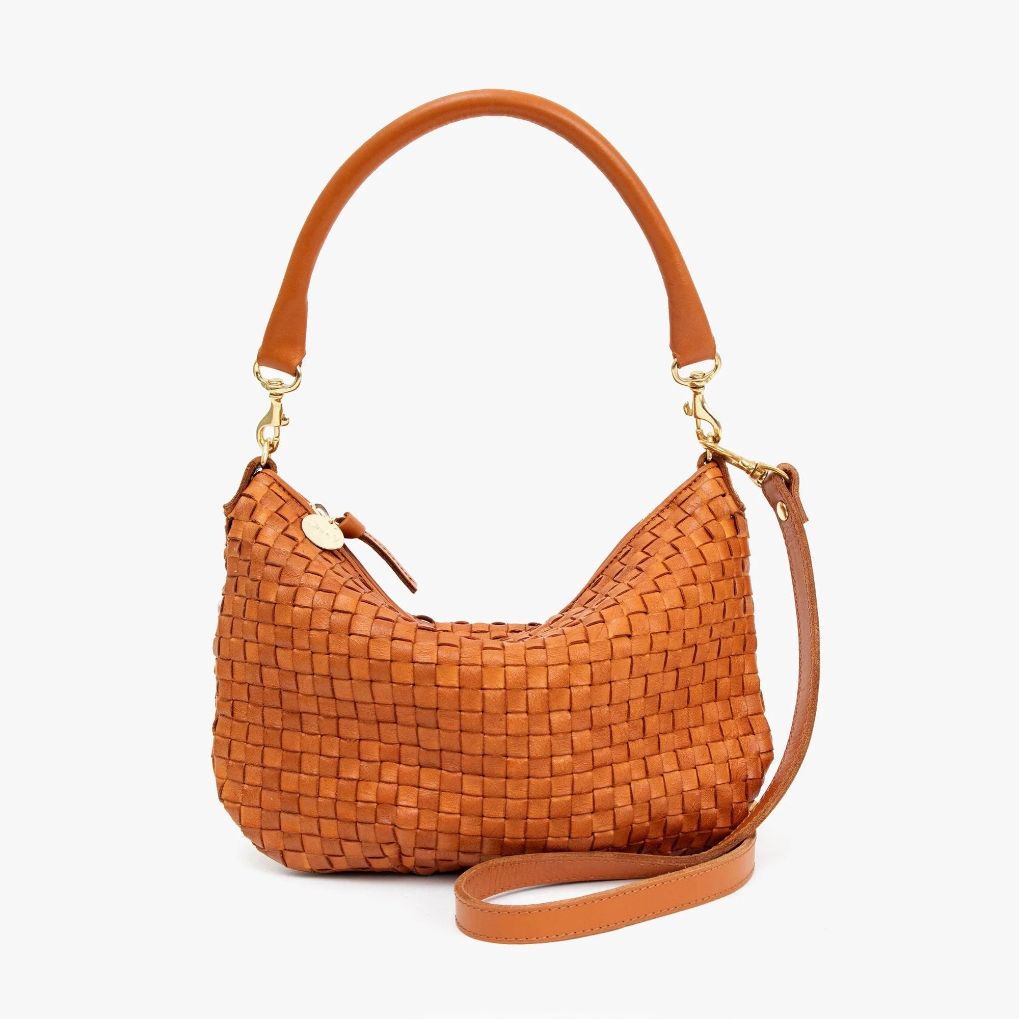 Petit Moyen Messenger, Woven Natural Checker