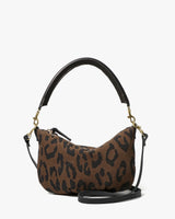 Petit Moyen Messenger, Cocoa Pablo Cat Suede