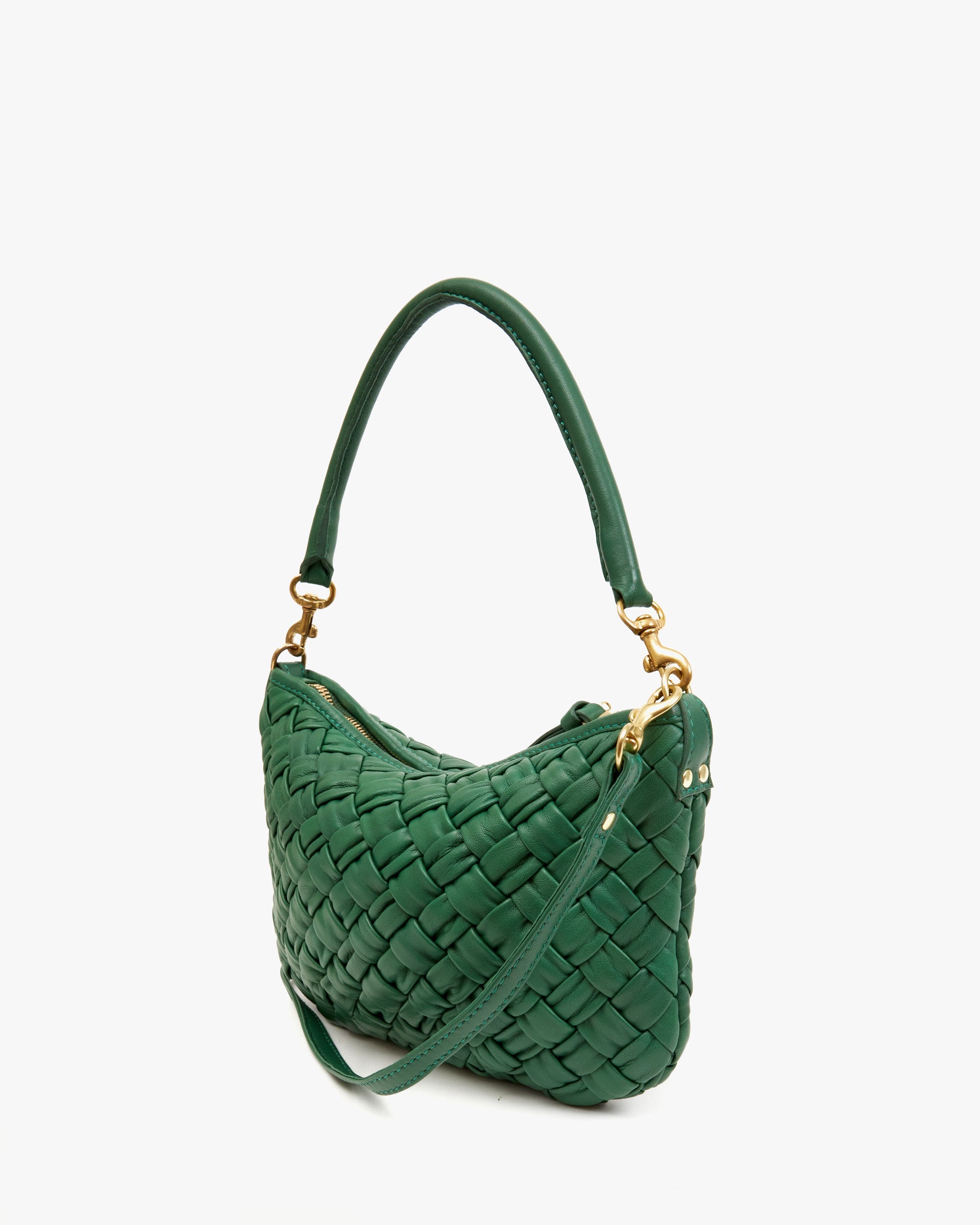 Petit Moyen Messenger, Puffy Woven Fern