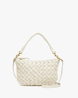 Petit Moyen Messenger, Puffy Cream Woven