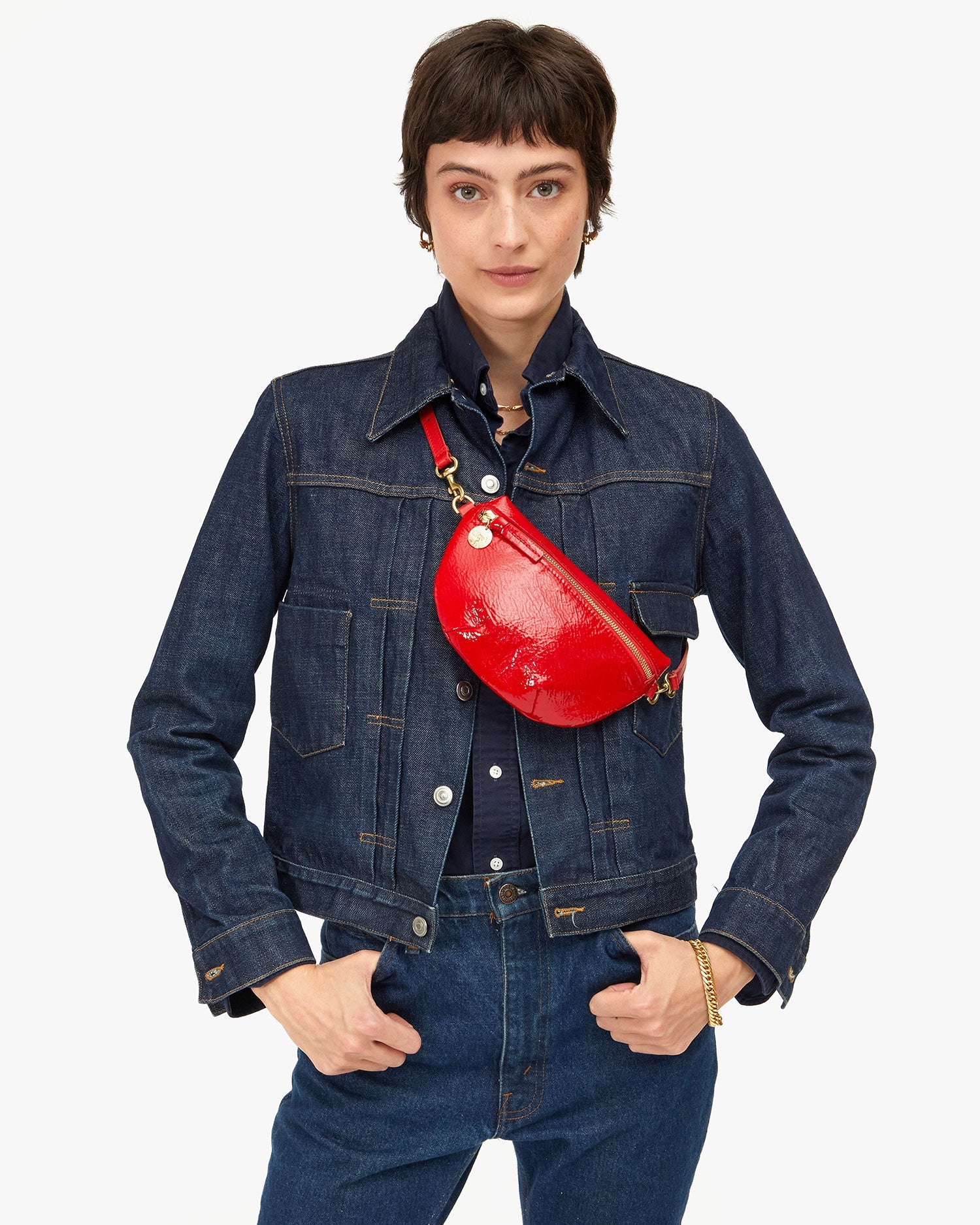 Petite Fanny, Super Red Pucker Patent