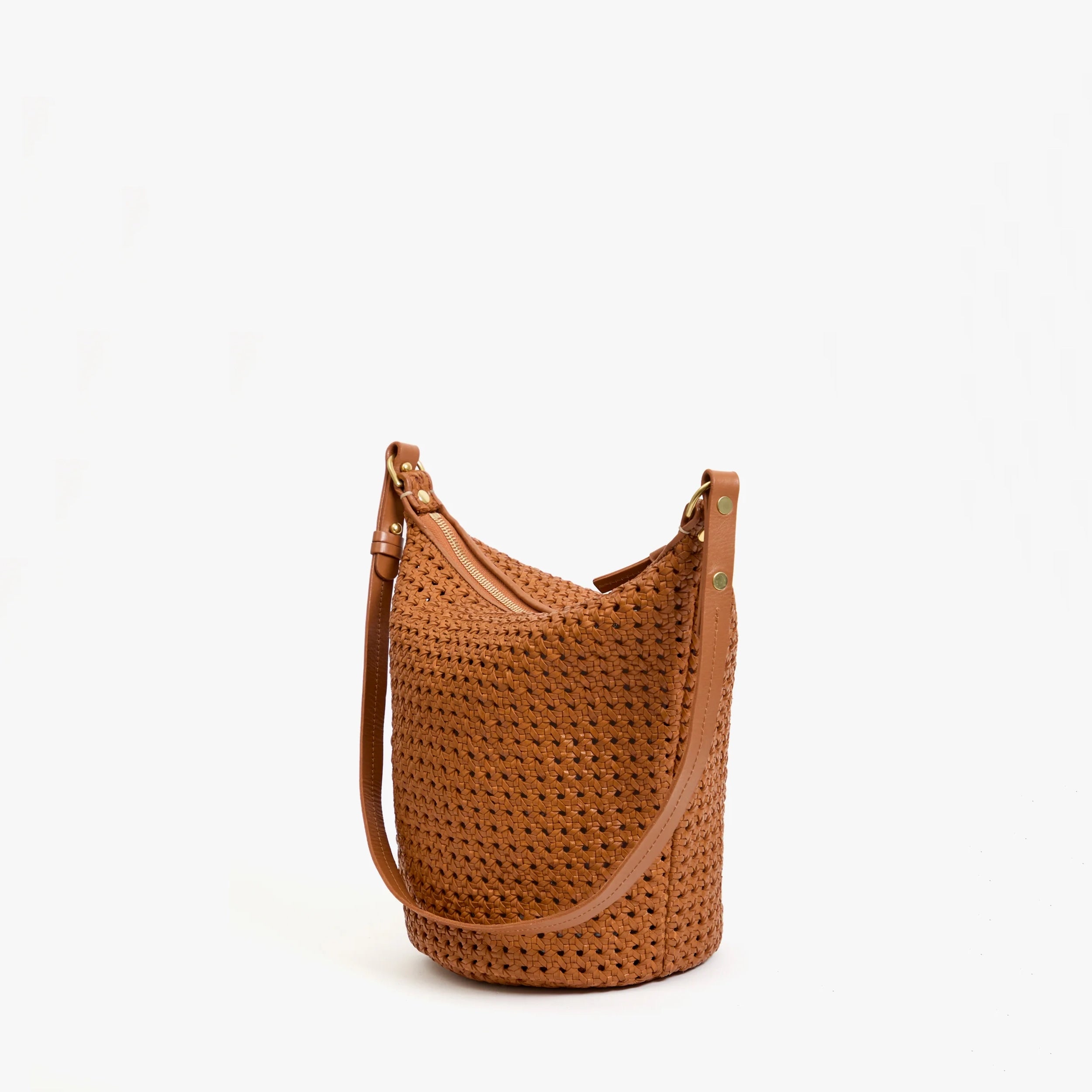 Petite Jeanne Bag, Tan Rattan