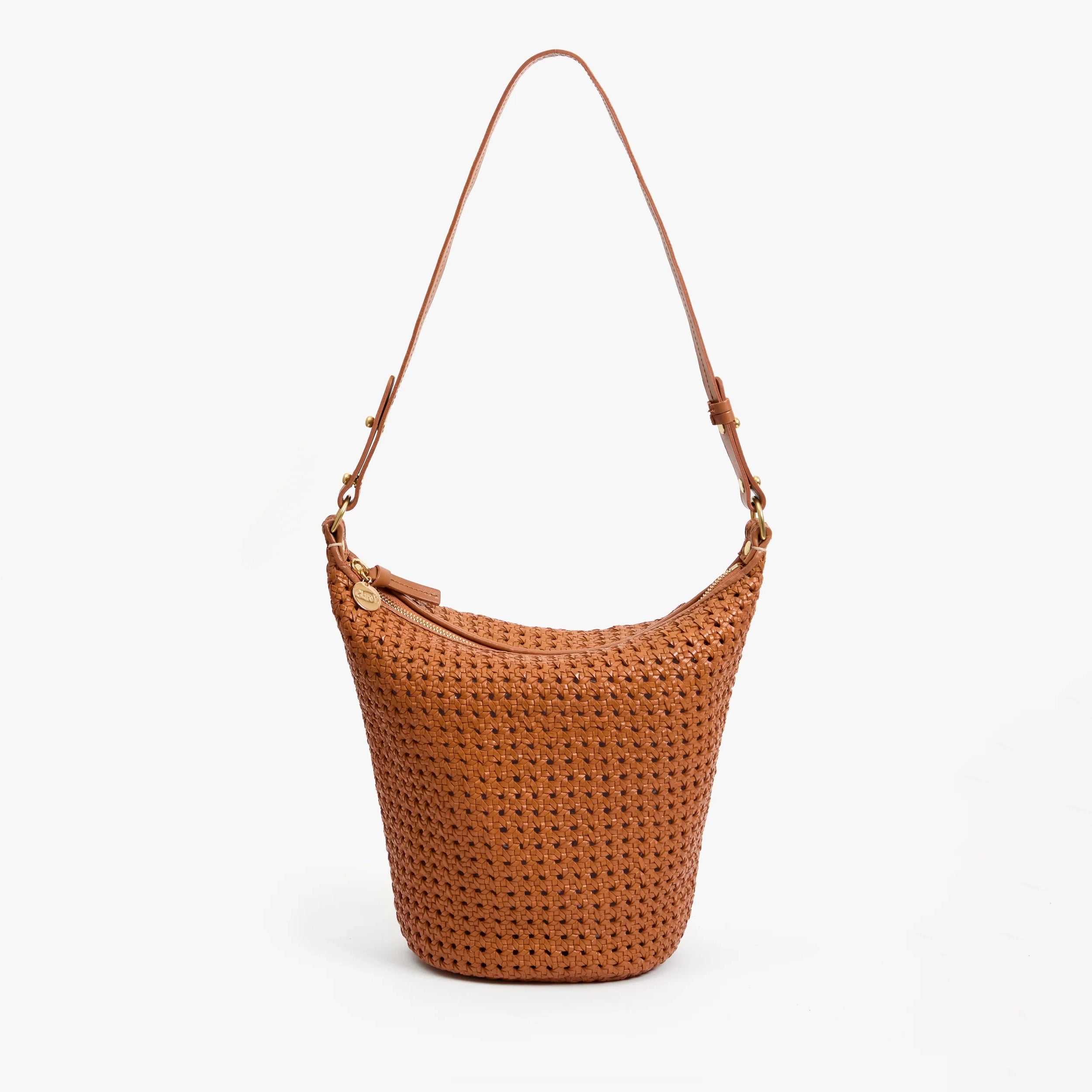 Petite Jeanne Bag, Tan Rattan