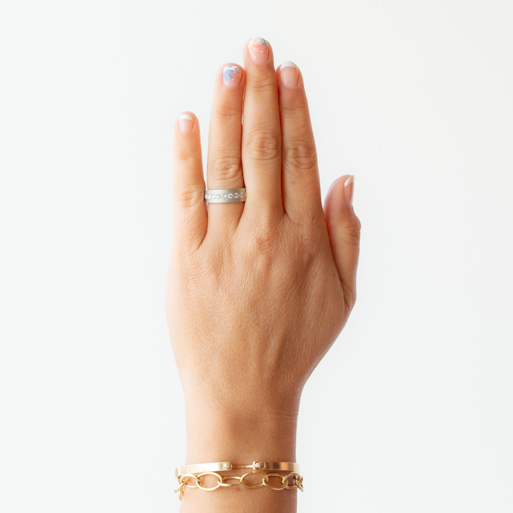 Adam 6mm Diamond Band