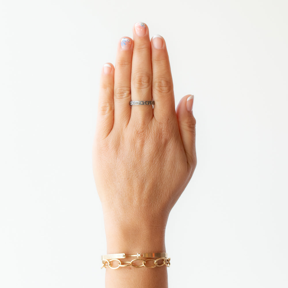 Stella Champagne Diamond Eternity Ring