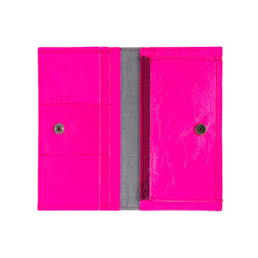 Tracey Tanner | Sarah Wallet, Fluoro Pink Patent