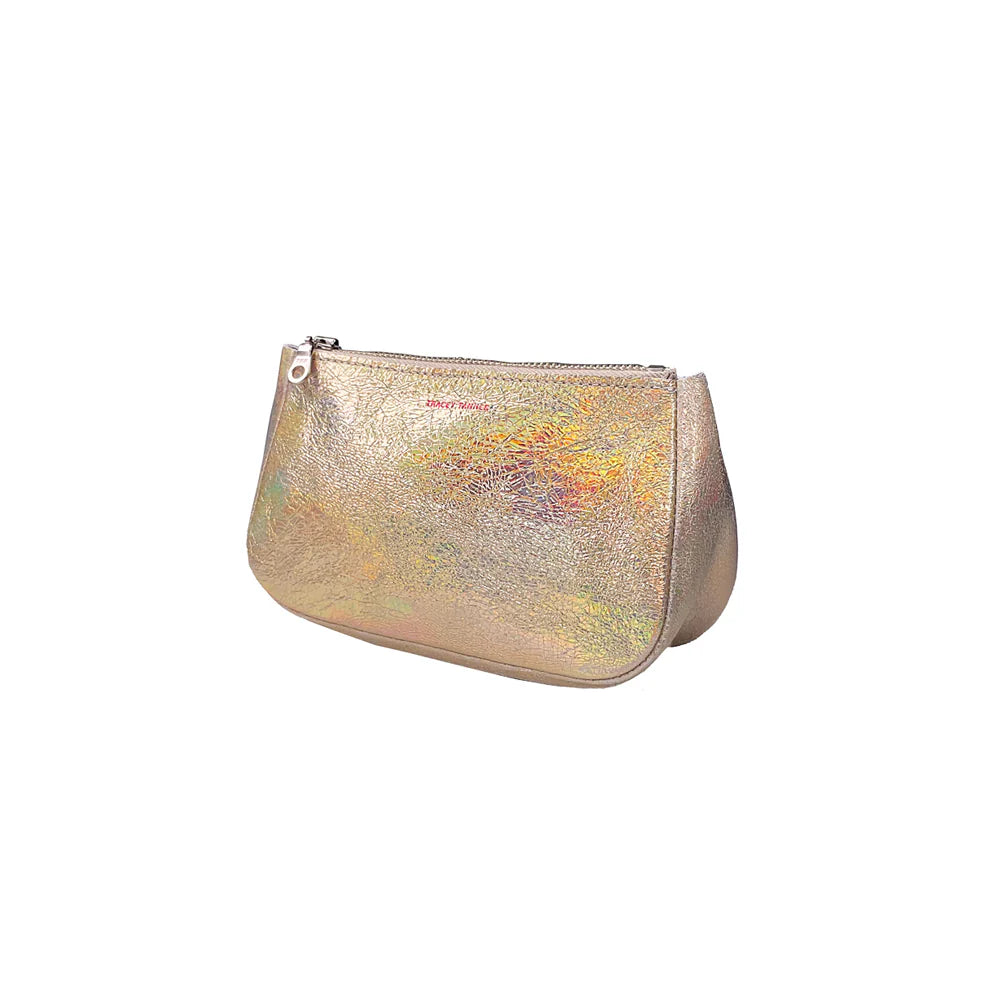 Tracey Tanner | Small Fatty Pouch, Hologram Golden