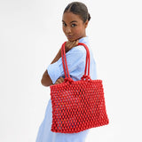 Sandy Tote, Bright Poppy