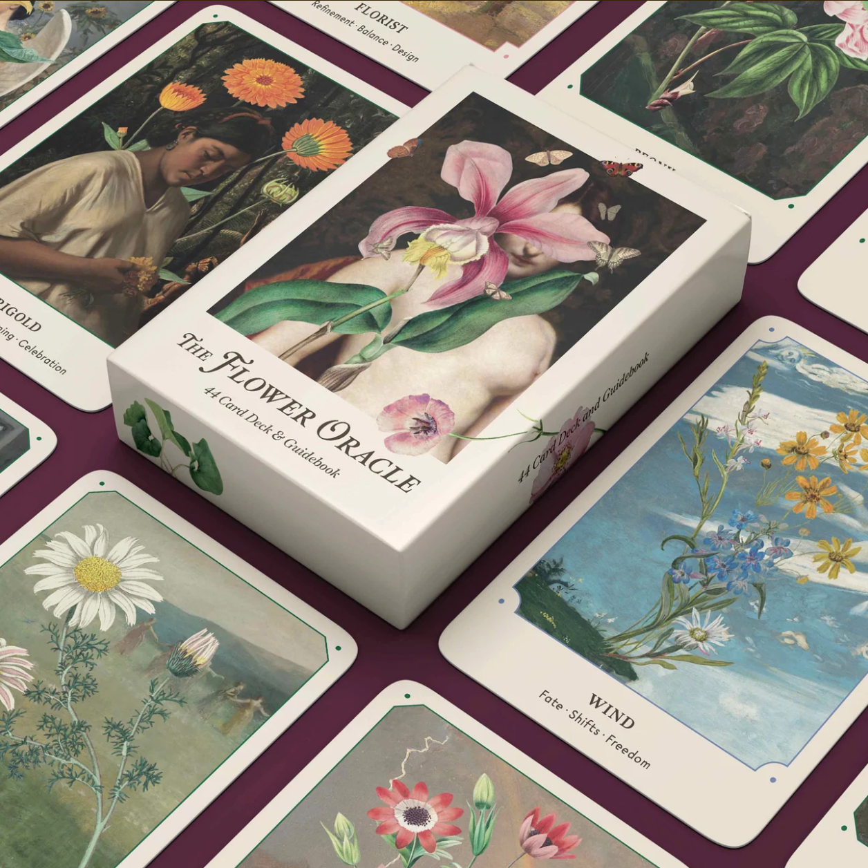 The Flower Oracle: 44 Card Tarot Deck
