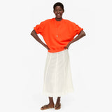 Short Sleeve Oversized Sweatshirt, L'Orange