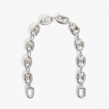 Shortie Strap, Silver Mariner Chain