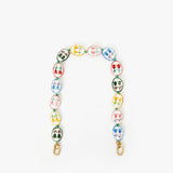 Porcelain Flower Shortie Strap