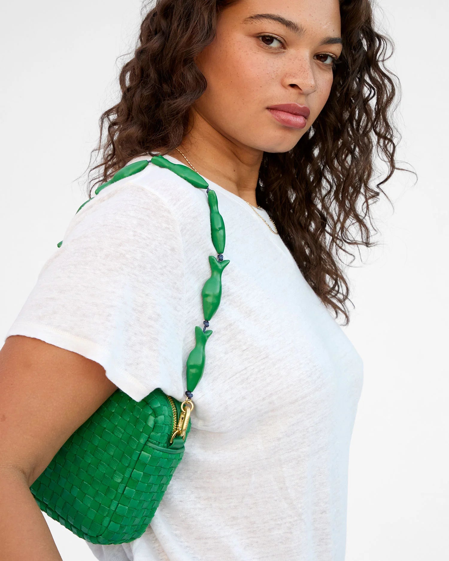 Shortie Strap, Emerald Sardine