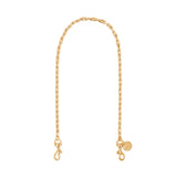 Shoulder Strap, Vintage Gold Horseshoe Chain