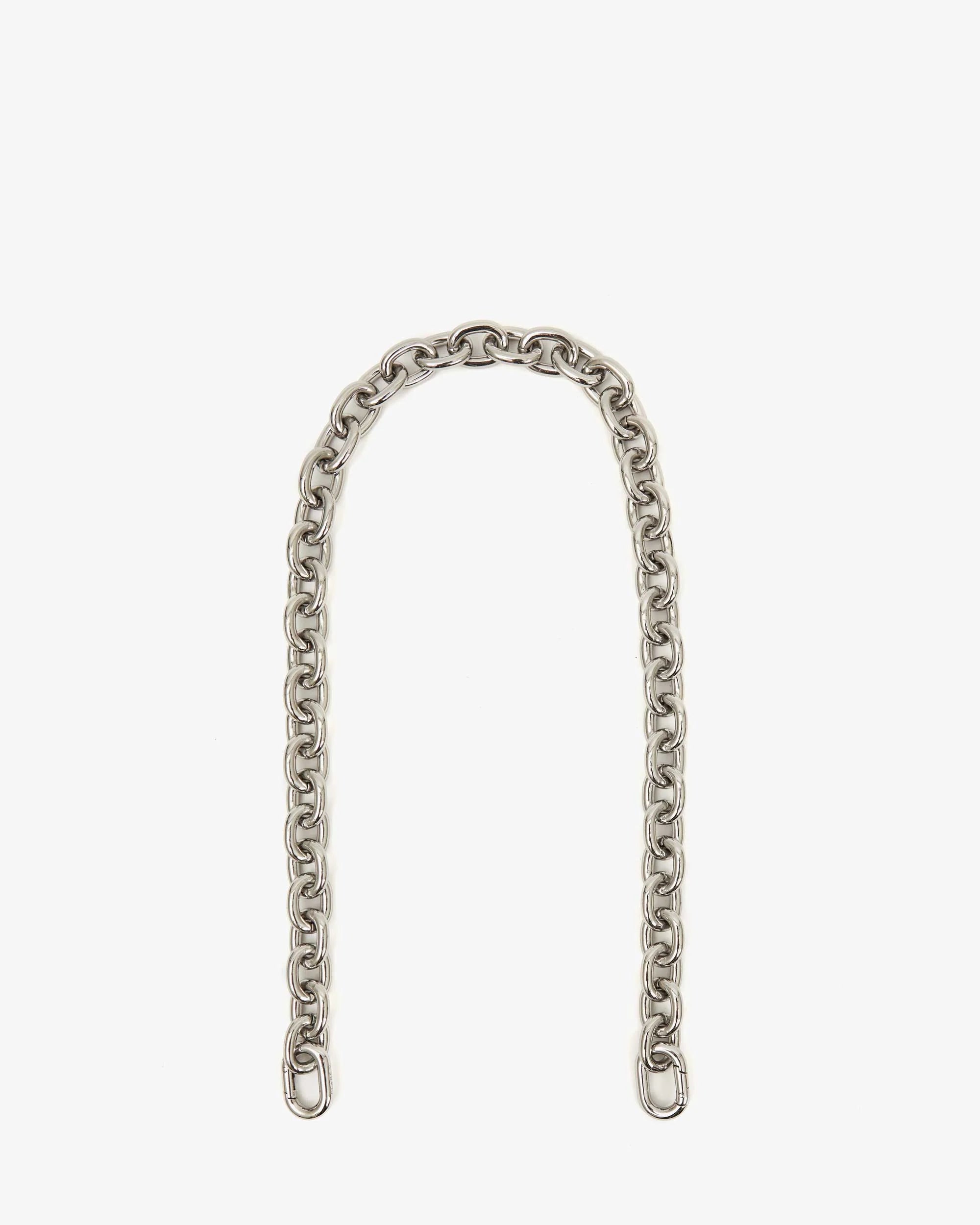 Mini Link Chain Shoulder Strap, Silver