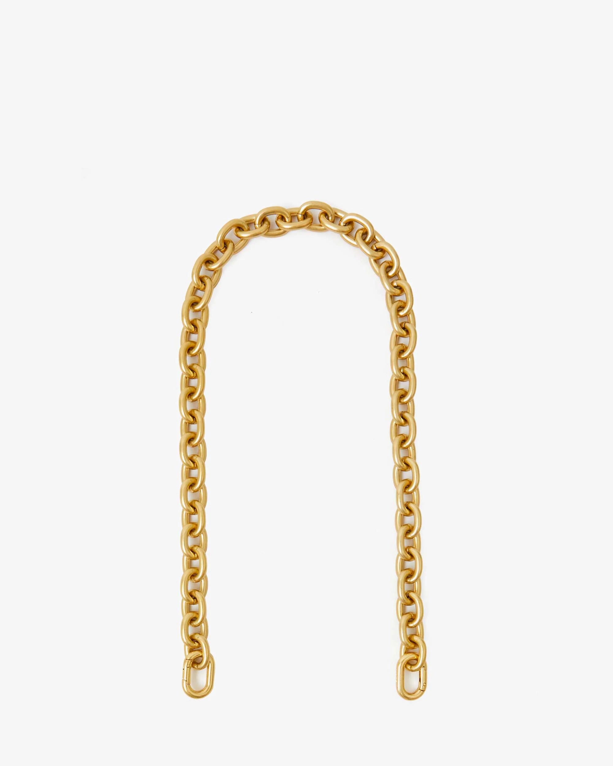 Clare V. | Mini Link Chain Shoulder Strap, Gold – LAPIS