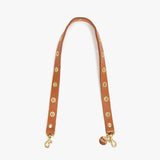 Shoulder Strap, Cuoio with Grommets