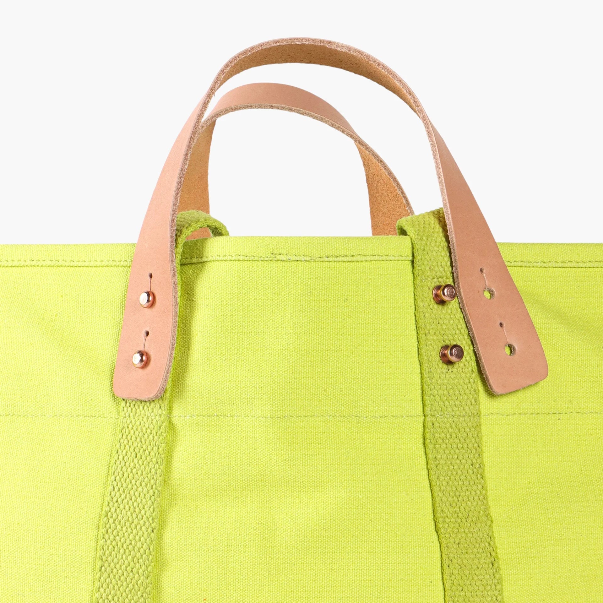 Small East West Tote, Lime