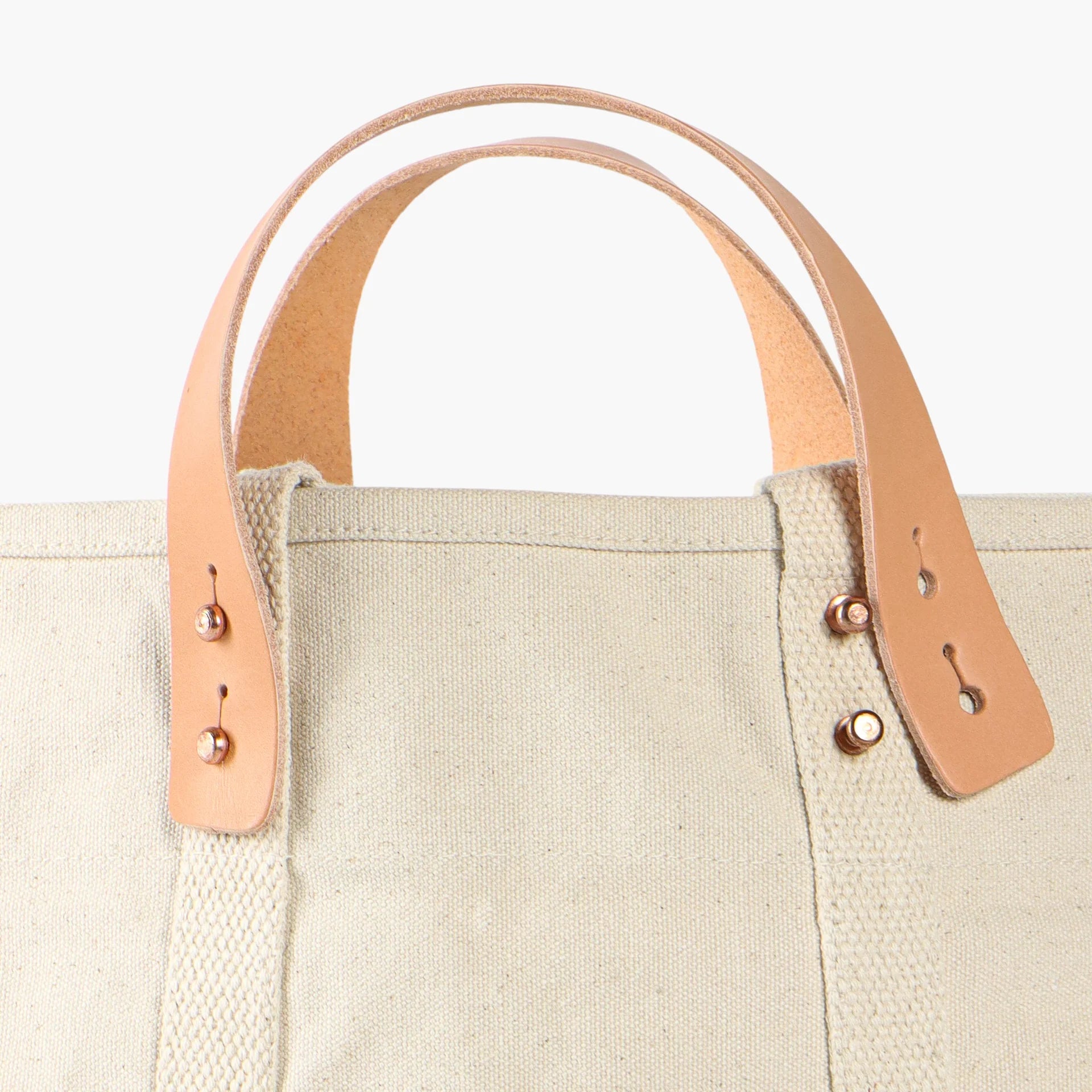 Small East West Tote, Natural