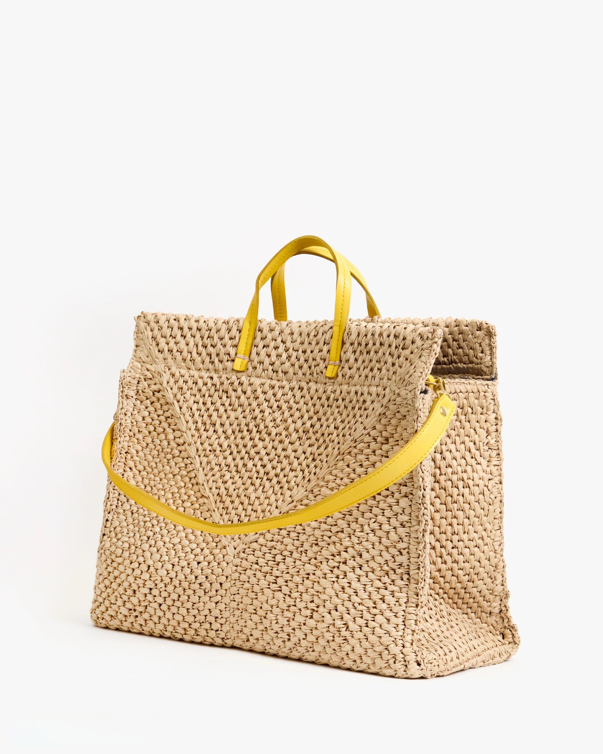 Summer Simple Tote, Dune Raffia
