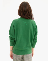 Sweatshirt, Evergreen Flocked Oui