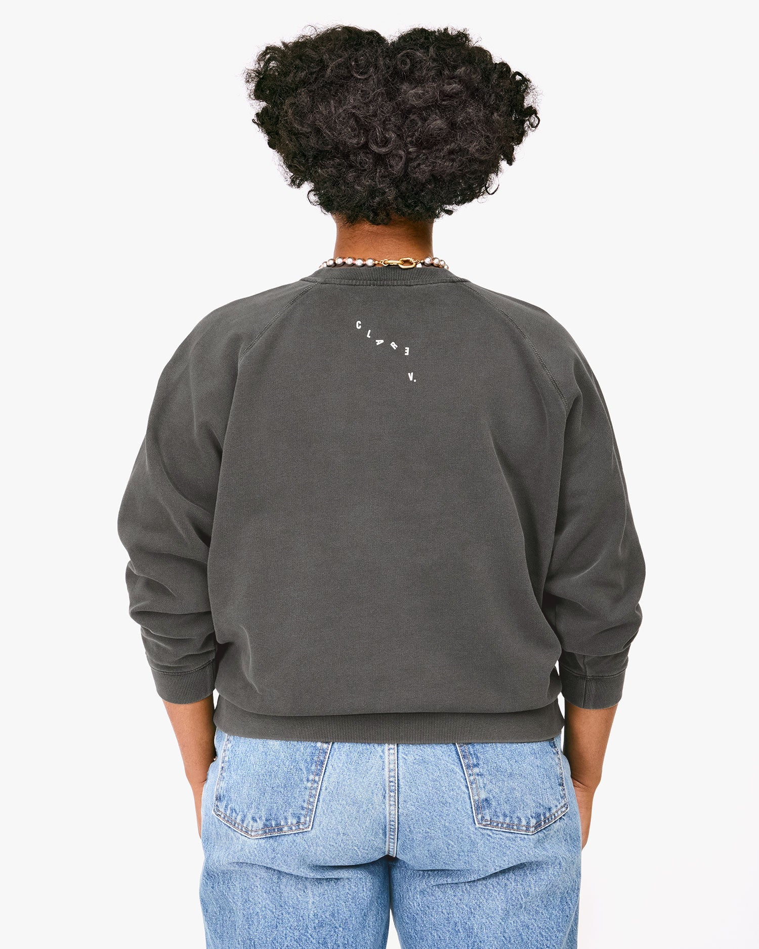 Sweatshirt, Faded Black Iconique