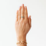 Barbed Blue Diamond Duomo Ring