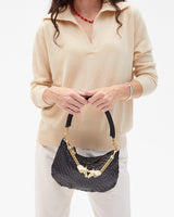 Top Handle Strap, Vintage Gold Cheval