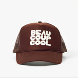 Trucker Hat, Beaucoup Cool, Chocolate