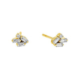 Suzanne Kalan | 18k Mini Cluster Diamond Stud Earrings