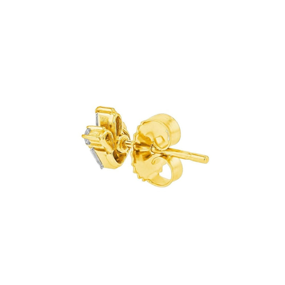 Suzanne Kalan | 18k Mini Cluster Diamond Stud Earrings