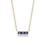 Single Stone | Sapphire Monet Necklace