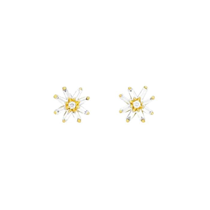 Suzanne Kalan | 18k Fleur Diamond Starburst Stud Earrings