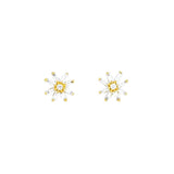 Suzanne Kalan | 18k Fleur Diamond Starburst Stud Earrings