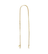 Box Chain Crossbody Strap, Brass
