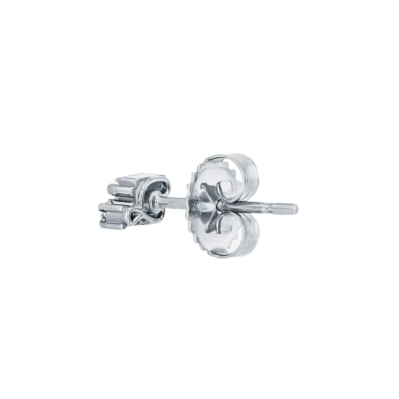 Suzanne Kalan | 18k Layered White Diamond Stud Earrings
