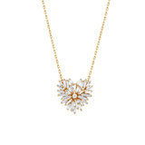 Suzanne Kalan | 18k Classic Diamond Heart Necklace