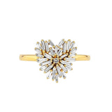 Suzanne Kalan | 18k Small Diamond Heart Ring