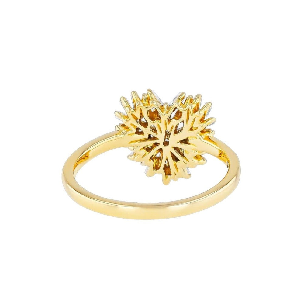 Suzanne Kalan | 18k Small Diamond Heart Ring